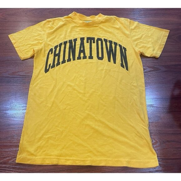 CHINATOWN MARKET Other - CHINATOWN MARKET YELLOW TEE SZ SMALL